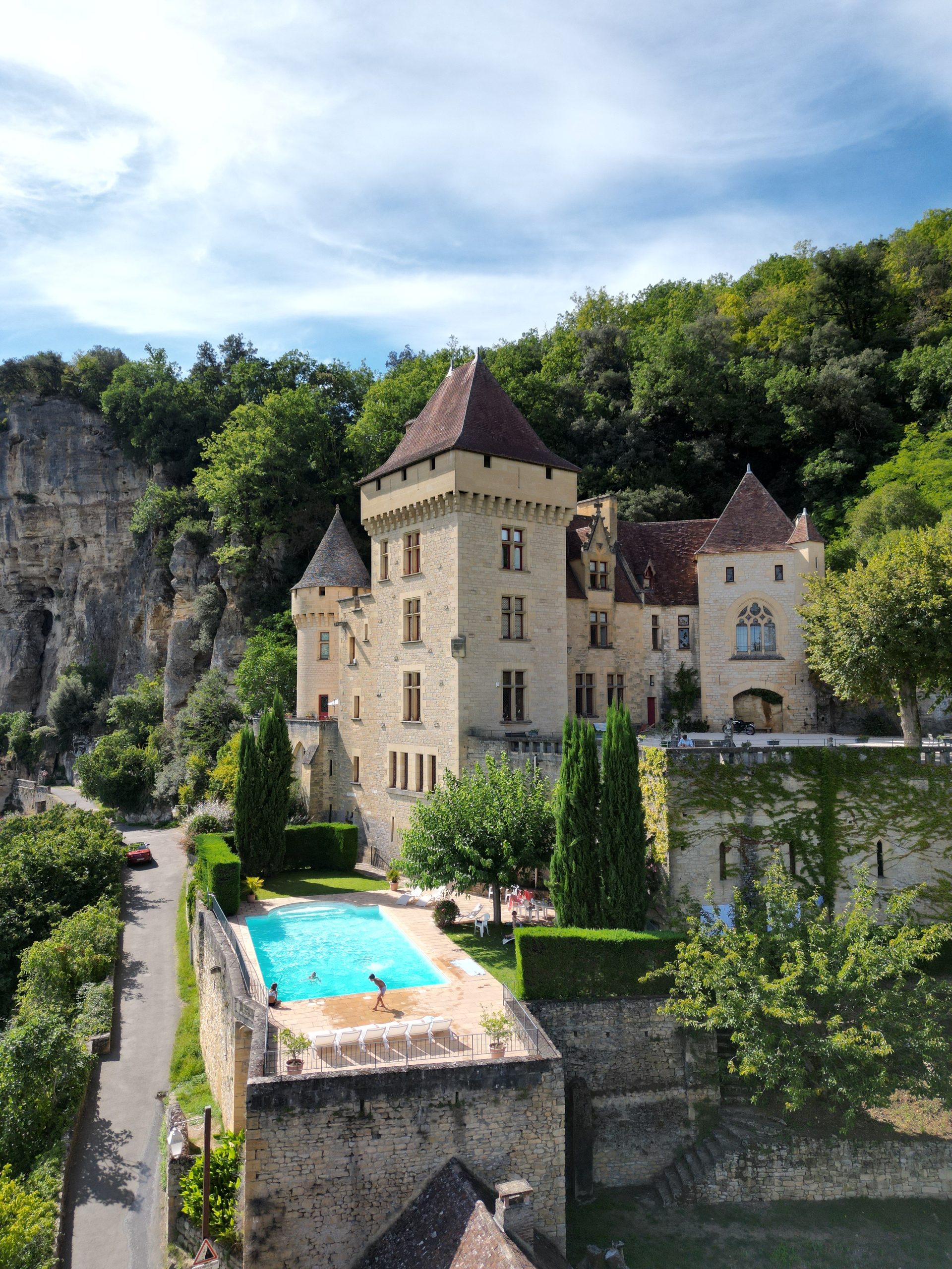 Château de la Malartrie — medieval façade